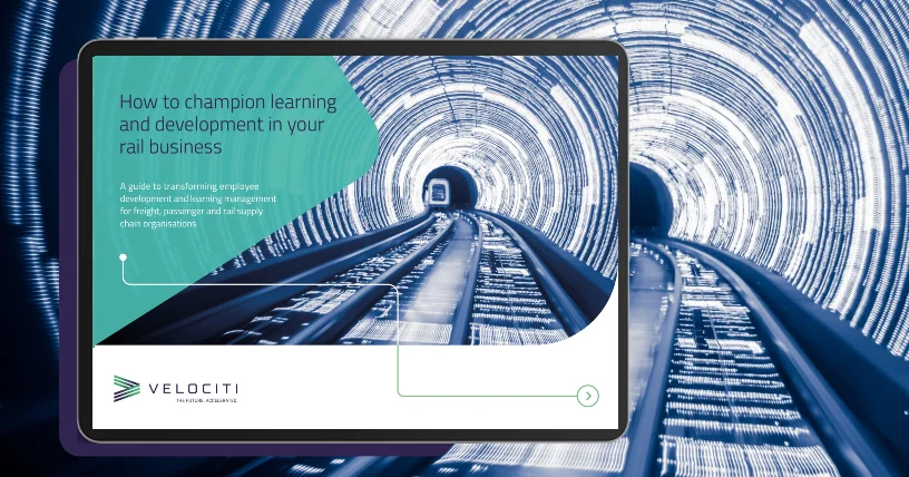 ebook Champion learning and development in your rail business