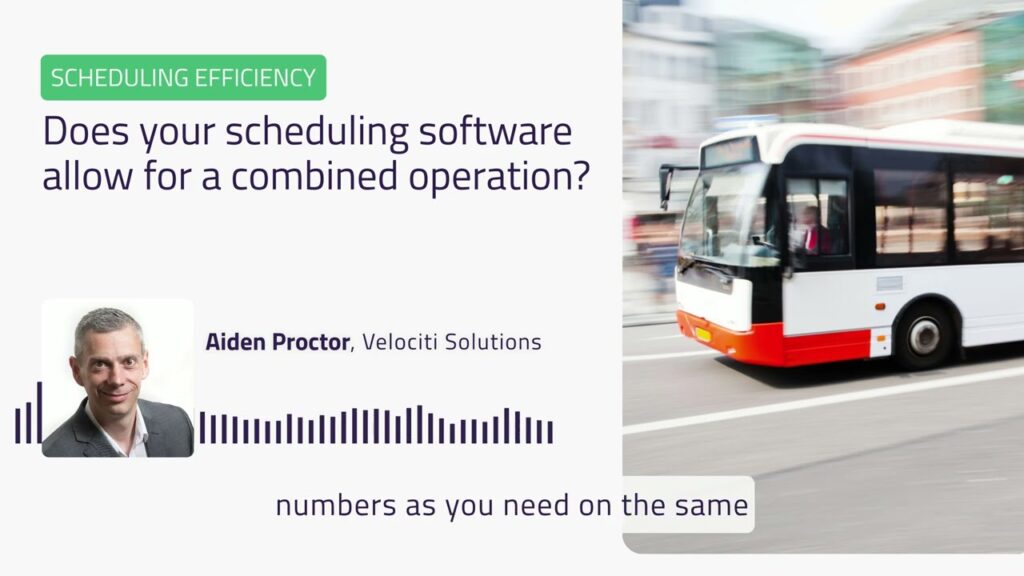 Scheduling | Does your scheduling software allow for a combi …