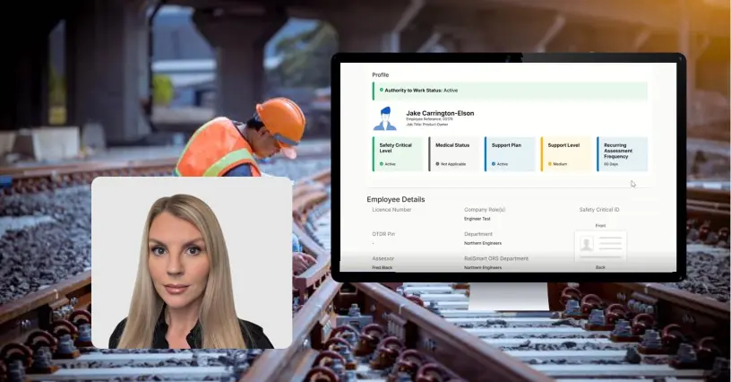 Managing medical compliance | RailSmart EDS